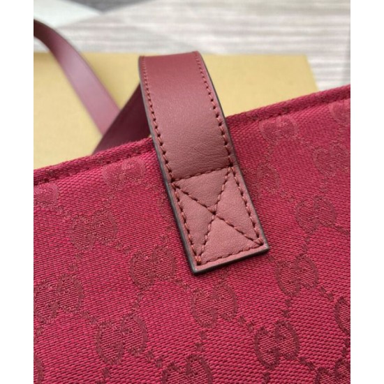Miglior Falso Borsa Tote Gucci Grande GG 802166 Rosso Economiche Premium