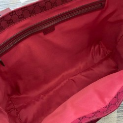 Miglior Falso Borsa Tote Gucci Grande GG 802166 Rosso Economiche Premium