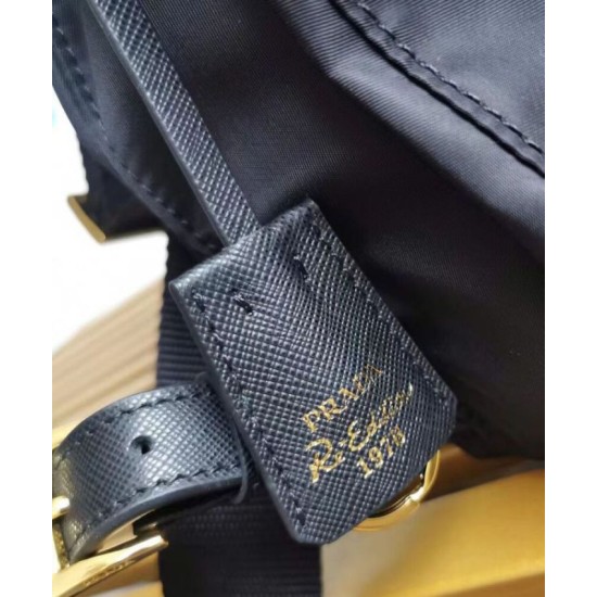 Replica perfetta Zaino Prada Fever - Edition Fever in nylon Nero Imitazione Outlet Online