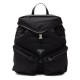 Migliore Repliche Zaino Prada Hot-nylon e pelle Nero Economiche Outlet Online