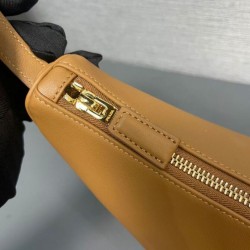Replica perfetta Borsa a tracolla grande Prada 1BC212 Caffè Imitazione Outlet Online