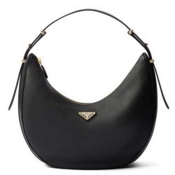 Replica perfetta Borsa a tracolla grande Prada 1BC212 Nero Imitazione Outlet Online