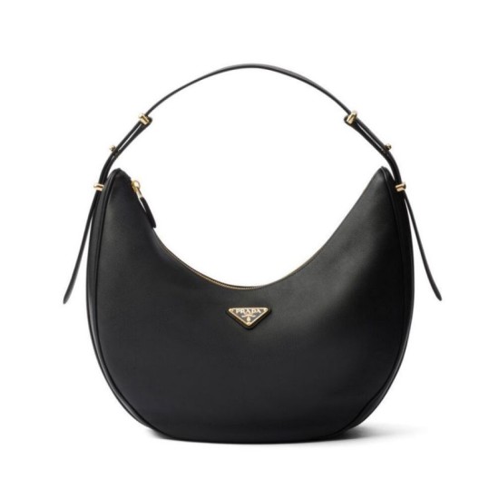 Replica perfetta Borsa a tracolla grande Prada 1BC212 Nero Imitazione Outlet Online