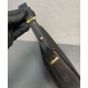 Replica perfetta Borsa a tracolla grande Prada 1BC212 Nero Imitazione Outlet Online