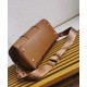 Replica perfetta Borsa tote Prada Fever-Edition in nylon riciclato e Safiano Caffè Imitazione Outlet Online