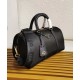 Miglior Falso Prada Borsa tote Fever-Edition in nylon riciclato e Safiano Nero Economiche Premium