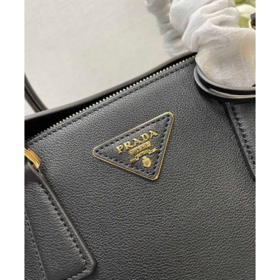 Replica perfetta Borsa Prada Galleria grande Prada 1BA274 Nero Imitazione Outlet Online