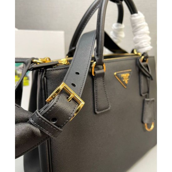 Replica perfetta Borsa Prada Galleria grande Prada 1BA274 Nero Imitazione Outlet Online