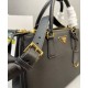 Replica perfetta Borsa Prada Galleria grande Prada 1BA274 Nero Imitazione Outlet Online