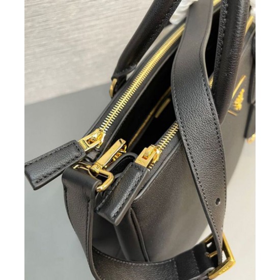 Replica perfetta Borsa Prada Galleria grande Prada 1BA274 Nero Imitazione Outlet Online