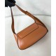 Replica perfetta Borsa a tracolla piccola Prada 1BD358 Caffè Imitazione Outlet Online