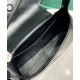 Replica perfetta Borsa a tracolla piccola Prada 1BD358 Nero Imitazione Outlet Online