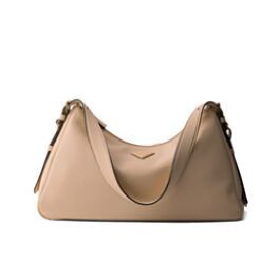 Migliore Repliche Borsa a tracolla grande Prada Imee 1BC228 Rosa Economiche Outlet Online