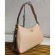 Migliore Repliche Borsa a tracolla grande Prada Imee 1BC228 Rosa Economiche Outlet Online