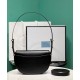 Replica perfetta Borsa a tracolla con patta Prada Arque 1BD365 Nero Imitazione Outlet Online