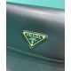 Replica perfetta Borsa a tracolla con patta Prada Arque 1BD365 Nero Imitazione Outlet Online
