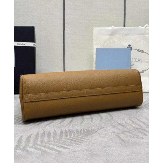 Miglior Falso Borsa Prada Saffiano grande 1BG524 Caffè Economiche Premium