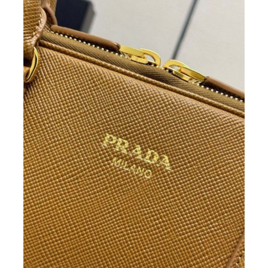 Miglior Falso Borsa Prada Saffiano grande 1BG524 Caffè Economiche Premium
