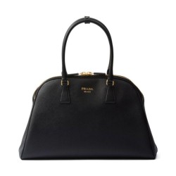 Migliore Repliche Prada Grande Borsa Saffiano 1BG524 Nero Economiche Outlet Online