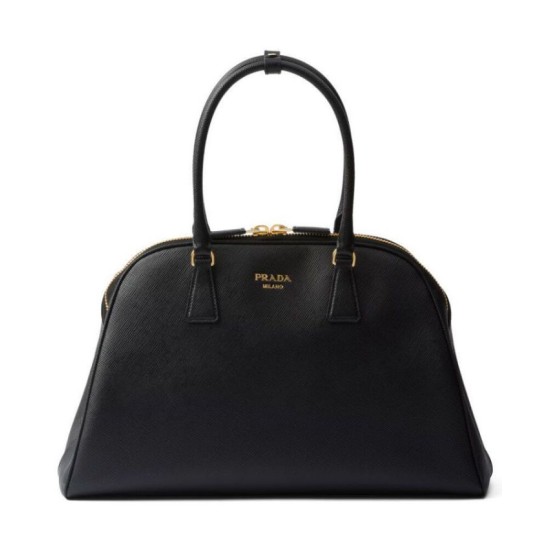 Migliore Repliche Prada Grande Borsa Saffiano 1BG524 Nero Economiche Outlet Online