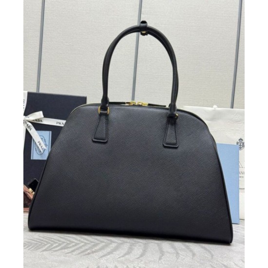 Migliore Repliche Prada Grande Borsa Saffiano 1BG524 Nero Economiche Outlet Online