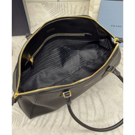Migliore Repliche Prada Grande Borsa Saffiano 1BG524 Nero Economiche Outlet Online