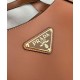 Replica perfetta Borsa tote media Prada 1BG483 Caffè Imitazione Outlet Online