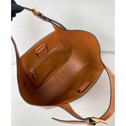 Replica perfetta Borsa tote media Prada 1BG483 Caffè Imitazione Outlet Online