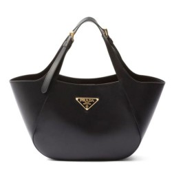 Miglior Falso Borsa tote media Prada 1BG483 Nero Economiche Premium