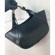 Miglior Falso Borsa tote media Prada 1BG483 Nero Economiche Premium