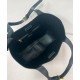 Miglior Falso Borsa tote media Prada 1BG483 Nero Economiche Premium