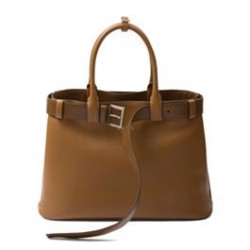 Replica perfetta Borsa a mano grande con fibbia Prada con cintura 1BA416 Caffè Imitazione Outlet Online