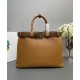 Perfette Qualità Repliche Borsa a mano grande con fibbia Prada con cintura 1BA416 Caffè Imitazione Replica perfetta Borsa a mano grande con fibbia Prada con cintura 1BA416 Caffè Imitazione Outlet Online