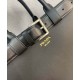 Miglior Falso Borsa a mano grande con fibbia Prada con cintura 1BA416 Nero Economiche Premium