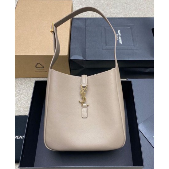 Miglior Falso YSL Saint Laurent Le 5 A 7 Supple Piccola Granata Rosa Economiche Premium