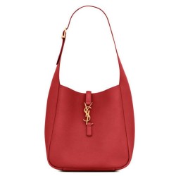 Migliore Repliche YSL Saint Laurent Le 5 A 7 Supple Piccola Granata Rosso Economiche Outlet Online