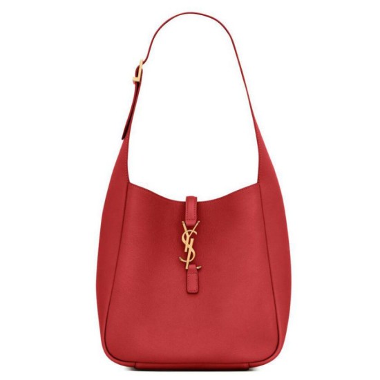 Migliore Repliche YSL Saint Laurent Le 5 A 7 Supple Piccola Granata Rosso Economiche Outlet Online