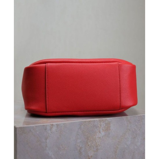 Migliore Repliche YSL Saint Laurent Le 5 A 7 Supple Piccola Granata Rosso Economiche Outlet Online