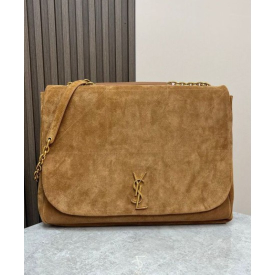 Perfette Qualità Repliche YSL Saint Laurent Grande Jamie 4.3 In Pelle Scamosciata Fulvo Imitazione Migliore Repliche YSL Saint Laurent Grande Jamie 4.3 In Pelle Scamosciata Fulvo Economiche Outlet Online