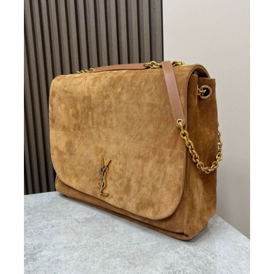 Perfette Qualità Repliche YSL Saint Laurent Grande Jamie 4.3 In Pelle Scamosciata Fulvo Imitazione Migliore Repliche YSL Saint Laurent Grande Jamie 4.3 In Pelle Scamosciata Fulvo Economiche Outlet Online