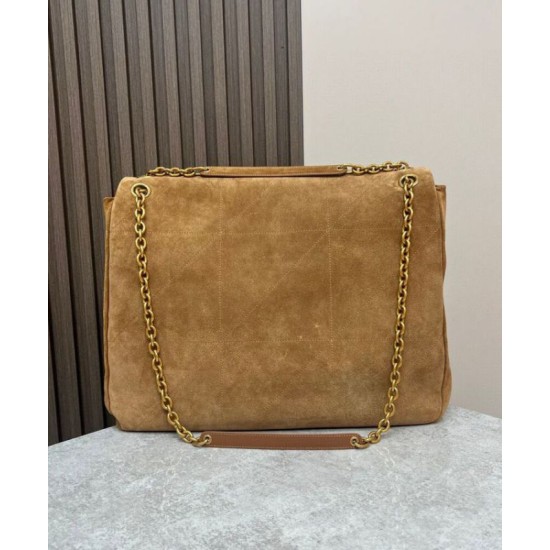 Perfette Qualità Repliche YSL Saint Laurent Grande Jamie 4.3 In Pelle Scamosciata Fulvo Imitazione Migliore Repliche YSL Saint Laurent Grande Jamie 4.3 In Pelle Scamosciata Fulvo Economiche Outlet Online