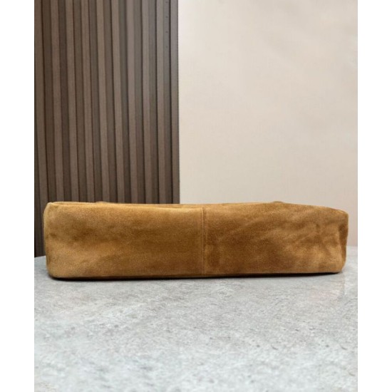 Perfette Qualità Repliche YSL Saint Laurent Grande Jamie 4.3 In Pelle Scamosciata Fulvo Imitazione Migliore Repliche YSL Saint Laurent Grande Jamie 4.3 In Pelle Scamosciata Fulvo Economiche Outlet Online