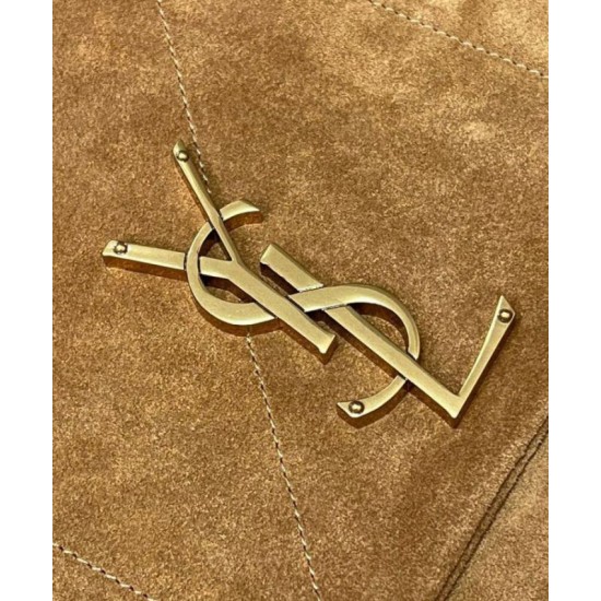 Perfette Qualità Repliche YSL Saint Laurent Grande Jamie 4.3 In Pelle Scamosciata Fulvo Imitazione Migliore Repliche YSL Saint Laurent Grande Jamie 4.3 In Pelle Scamosciata Fulvo Economiche Outlet Online