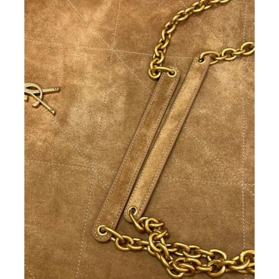 Perfette Qualità Repliche YSL Saint Laurent Grande Jamie 4.3 In Pelle Scamosciata Fulvo Imitazione Migliore Repliche YSL Saint Laurent Grande Jamie 4.3 In Pelle Scamosciata Fulvo Economiche Outlet Online