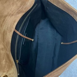 Migliore Repliche YSL Saint Laurent Grande Jamie 4.3 In Pelle Scamosciata Fulvo Economiche Outlet Online