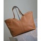 Replica perfetta YSL Saint Laurent Y Borsa Tote in Pelle Caffè Imitazione Outlet Online