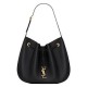 YSL Saint Laurent Paris Vii Piccola Hobo Granata Nero Replica originale di alta qualità Perfette Qualità Repliche YSL Saint Laurent Paris Vii Piccola Hobo Granata Nero Imitazione