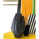 YSL Saint Laurent Paris Vii Piccola Hobo Granata Nero Replica originale di alta qualità Perfette Qualità Repliche YSL Saint Laurent Paris Vii Piccola Hobo Granata Nero Imitazione
