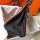 Perfette Qualità Repliche Borsa Hermes Birkin tricolore 30 cm in pelle Clemence arancione/bianca/nera Imitazione