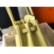 Migliore Repliche Borsa Hermes Birkin 30 cm in pelle Clemence Jaune Poussin GHW Economiche Outlet Online